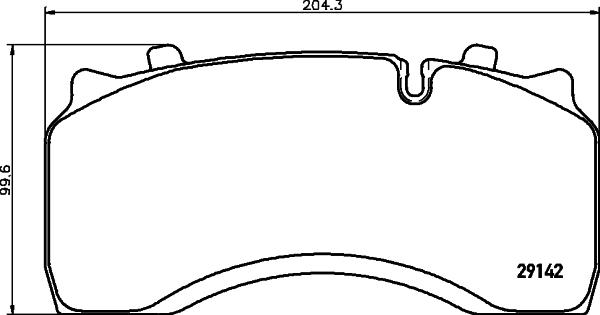 DON CVP087K - Set placute frana,frana disc aaoparts.ro