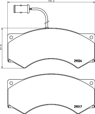 DON CVP027 - Set placute frana,frana disc aaoparts.ro