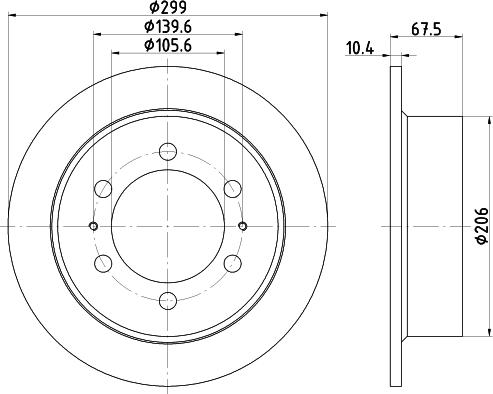 DON PCD14982 - Disc frana aaoparts.ro