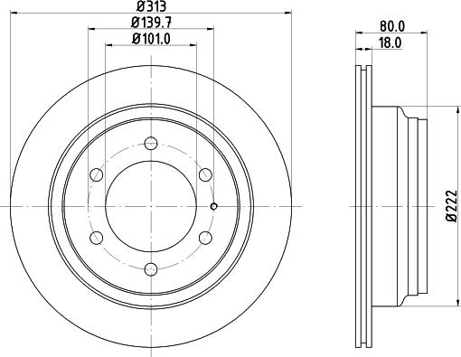 DON PCD14862 - Disc frana aaoparts.ro