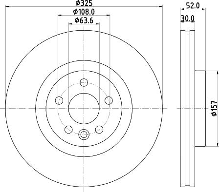 DON PCD15961 - Disc frana aaoparts.ro