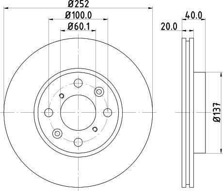 DON PCD11092 - Disc frana aaoparts.ro
