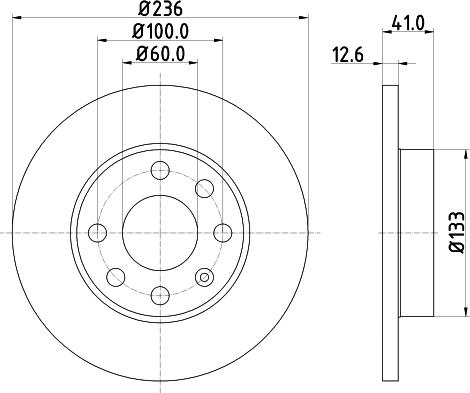 DON PCD11202 - Disc frana aaoparts.ro
