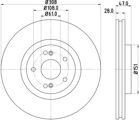 BOSCH 0 986 479 199 - Disc frana aaoparts.ro