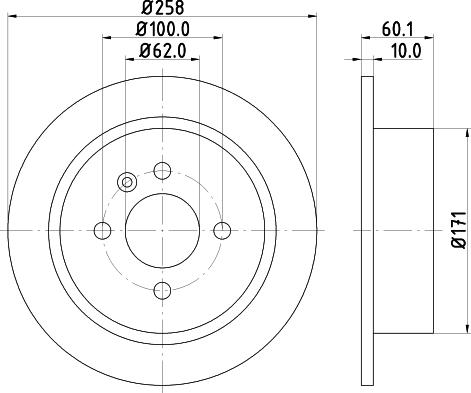 DON PCD13372 - Disc frana aaoparts.ro