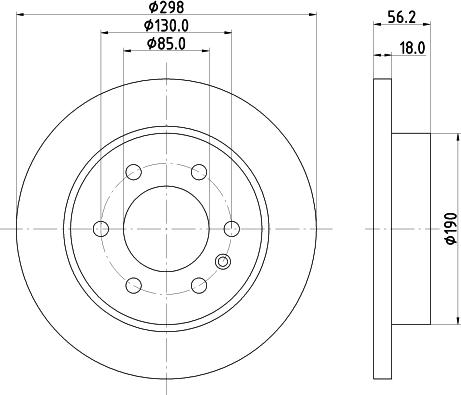 DON PCD17532 - Disc frana aaoparts.ro