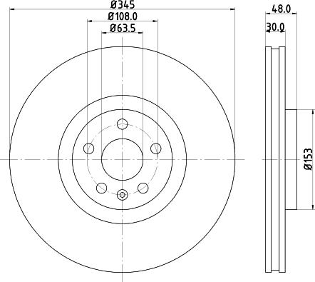 DON PCD21861 - Disc frana aaoparts.ro