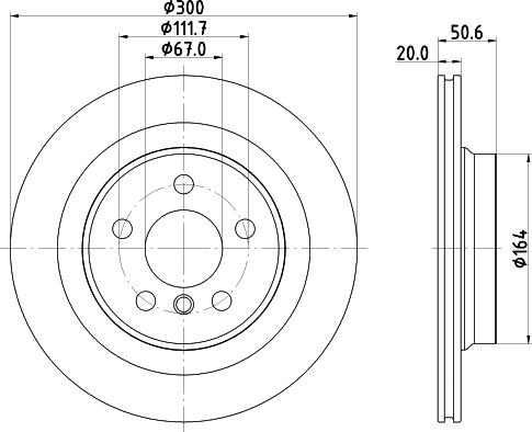 DON PCD23222 - Disc frana aaoparts.ro