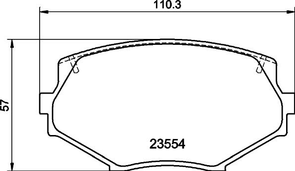 DON PCP1926 - Set placute frana,frana disc aaoparts.ro