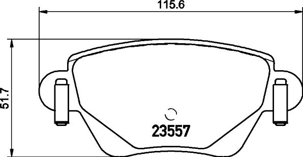 FORD 1S71-2M008-AA - Set placute frana,frana disc aaoparts.ro