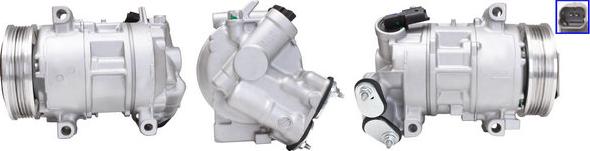 DRI 700510996 - Compresor, climatizare aaoparts.ro