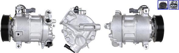 DRI 700511067 - Compresor, climatizare aaoparts.ro