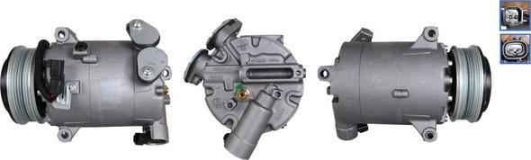 DRI 700511139 - Compresor, climatizare aaoparts.ro