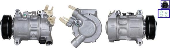 DRI 700511175 - Compresor, climatizare aaoparts.ro