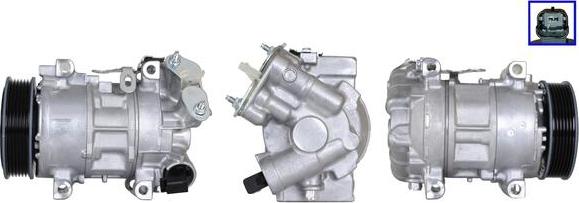 DRI 700511348 - Compresor, climatizare aaoparts.ro