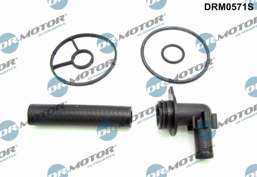 Dr.Motor Automotive DRM0571S - Set garnituri, radiator ulei aaoparts.ro