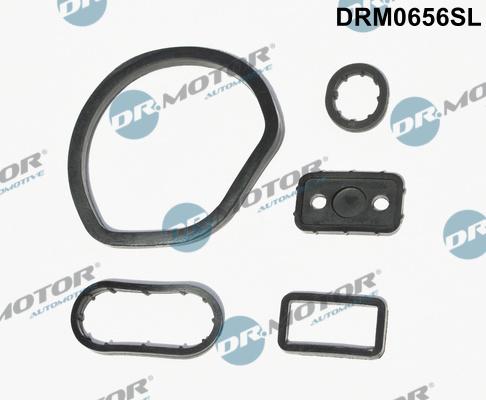 Dr.Motor Automotive DRM0656SL - Set garnituri, radiator ulei aaoparts.ro