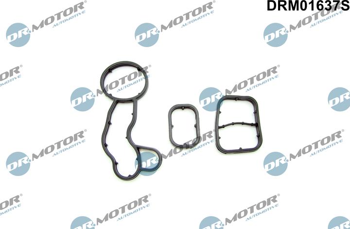 Dr.Motor Automotive DRM01637S - Set garnituri, radiator ulei aaoparts.ro