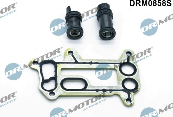 Dr.Motor Automotive DRM0858S - Set garnituri, radiator ulei aaoparts.ro