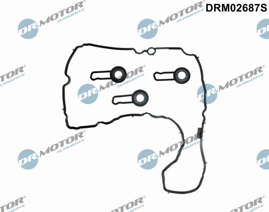 Dr.Motor Automotive DRM02687S - Set garnituri, Capac supape aaoparts.ro