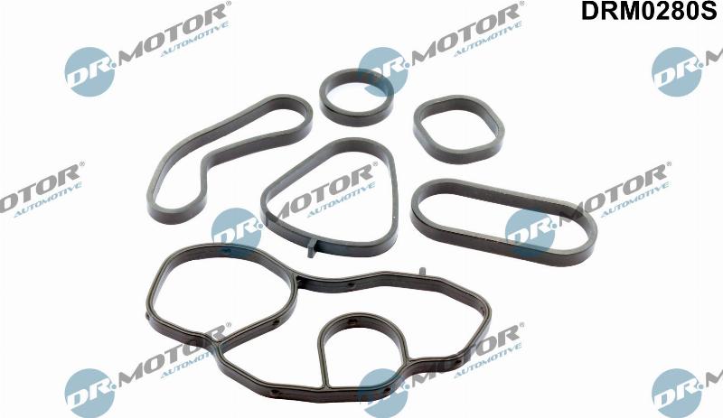 Dr.Motor Automotive DRM0280S - Set garnituri, radiator ulei aaoparts.ro