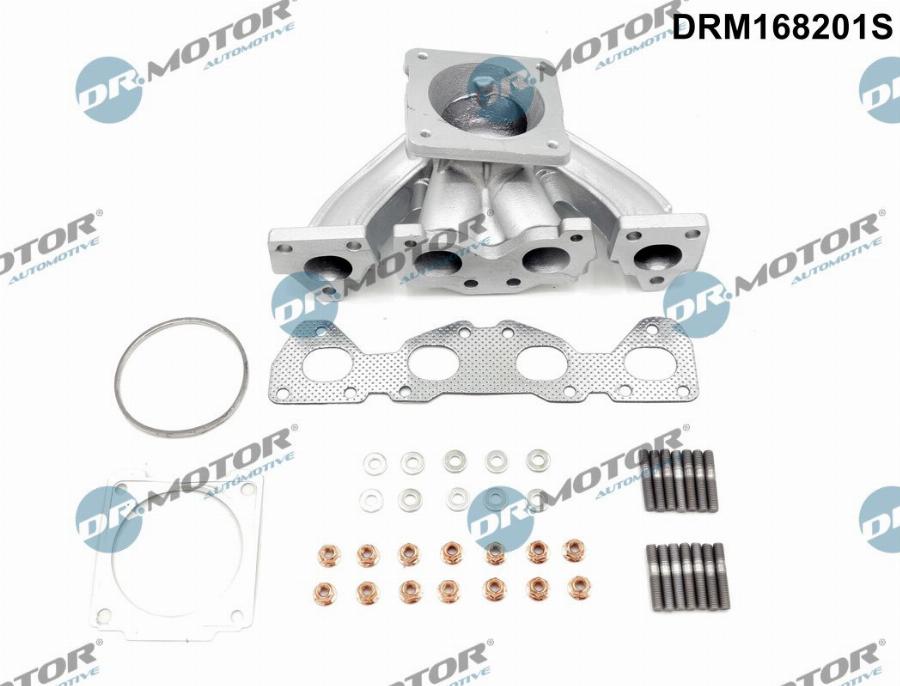 Dr.Motor Automotive DRM168201S - Galerie, sistem de esapament aaoparts.ro