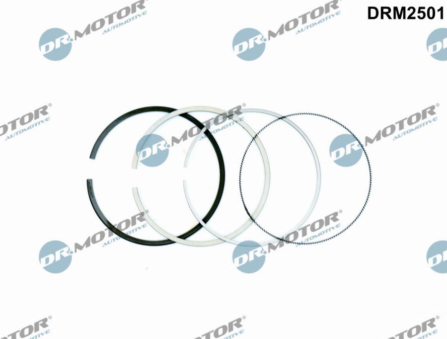 Dr.Motor Automotive DRM2501 - Set segmenti piston aaoparts.ro
