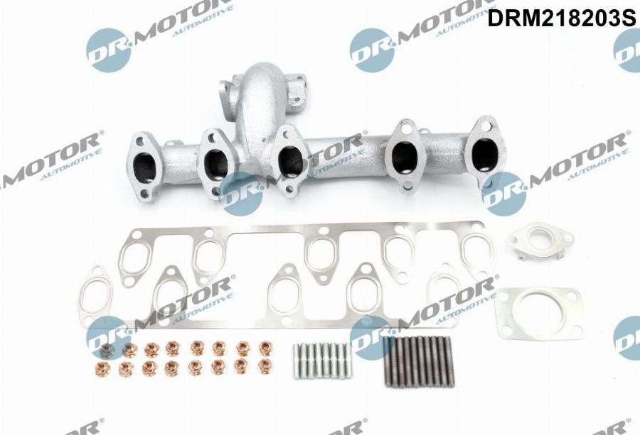 Dr.Motor Automotive DRM218203S - Galerie, sistem de esapament aaoparts.ro