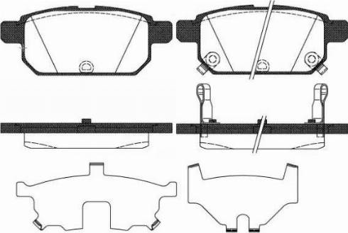 Dr!ve+ DP1010.10.0300 - Set placute frana,frana disc aaoparts.ro