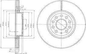 Dr!ve+ DP1010.11.0433 - Disc frana aaoparts.ro