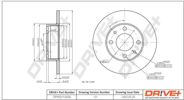 Motaquip LVBD387Z - Disc frana aaoparts.ro