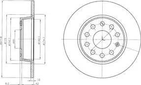 Dr!ve+ DP1010.11.0318 - Disc frana aaoparts.ro