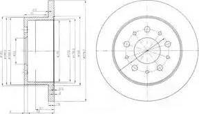 Dr!ve+ DP1010.11.0234 - Disc frana aaoparts.ro