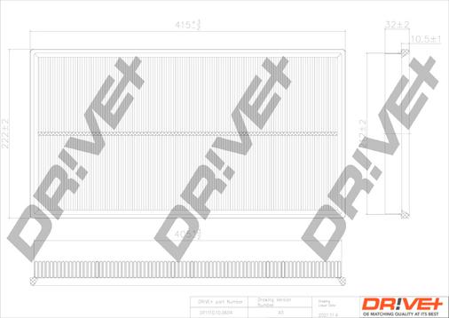 Dr!ve+ DP1110.10.0604 - Filtru aer aaoparts.ro