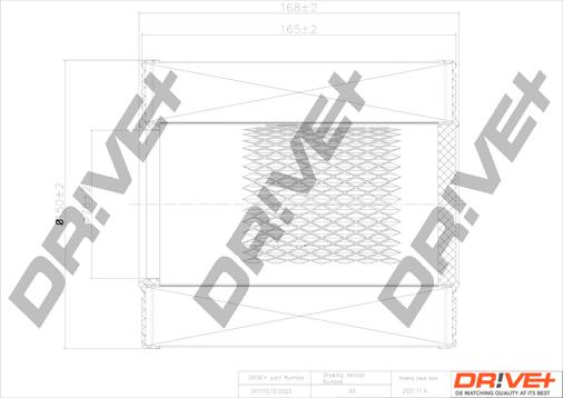 Dr!ve+ DP1110.10.0023 - Filtru aer aaoparts.ro