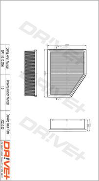 Dr!ve+ DP1110.10.0796 - Filtru aer aaoparts.ro