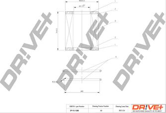 Dr!ve+ DP1110.11.0095 - Filtru ulei aaoparts.ro