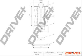 Dr!ve+ DP1110.11.0097 - Filtru ulei aaoparts.ro