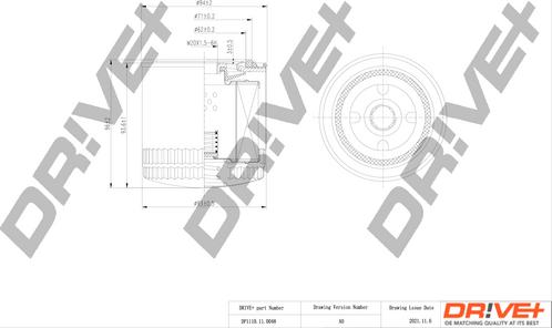 Dr!ve+ DP1110.11.0048 - Filtru ulei aaoparts.ro