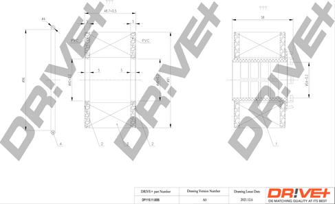 Dr!ve+ DP1110.11.0055 - Filtru ulei aaoparts.ro