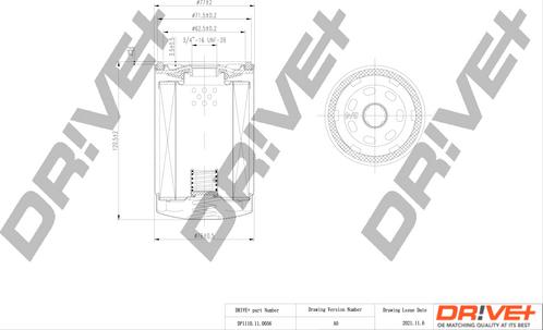 Dr!ve+ DP1110.11.0056 - Filtru ulei aaoparts.ro