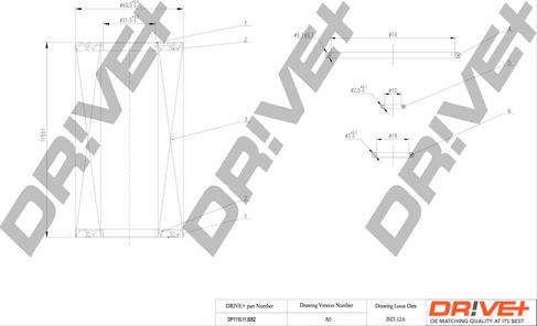 Dr!ve+ DP1110.11.0052 - Filtru ulei aaoparts.ro