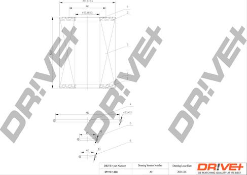 Dr!ve+ DP1110.11.0064 - Filtru ulei aaoparts.ro