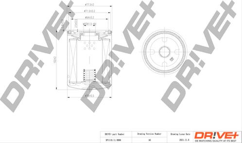 Dr!ve+ DP1110.11.0066 - Filtru ulei aaoparts.ro