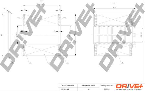 Dr!ve+ DP1110.11.0062 - Filtru ulei aaoparts.ro