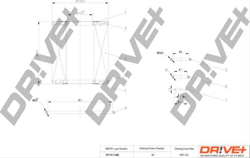 Dr!ve+ DP1110.11.0082 - Filtru ulei aaoparts.ro