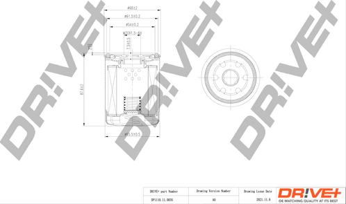 Dr!ve+ DP1110.11.0035 - Filtru ulei aaoparts.ro