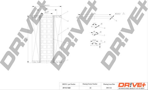 Dr!ve+ DP1110.11.0033 - Filtru ulei aaoparts.ro