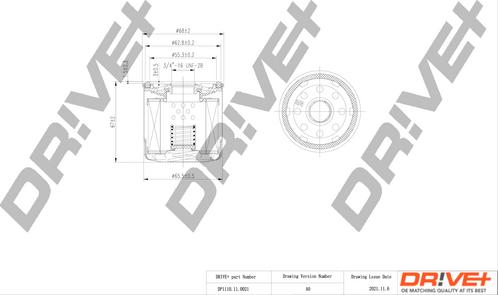 Dr!ve+ DP1110.11.0021 - Filtru ulei aaoparts.ro