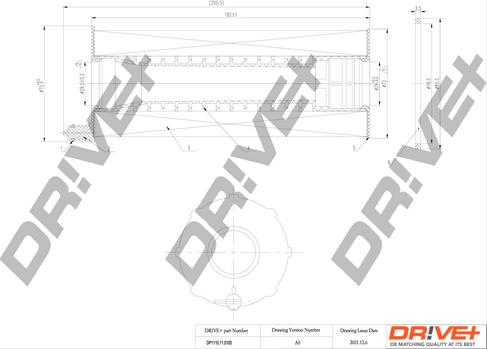 Dr!ve+ DP1110.11.0105 - Filtru ulei aaoparts.ro